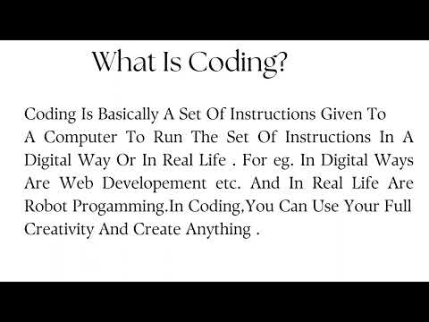 Introduction To Coding | Code With Me