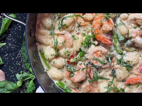 Crispy Gnocchi Seafood / Shrimp