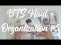 BTS Haul + PC Organization | #5