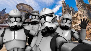 Clone Troopers Go To Galaxys Edge