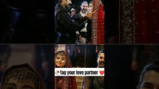 🥀 Osman gazi ❤️Bala Khatun 😘 love married🌹#lovestatus #kurulusosman #kurlus #shorts #osman #trt love