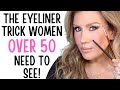 THE *BEST* LIFTING EYELINER TRICK/TECHNIQUE FOR MATURE WOMEN | Risa Does Makeup