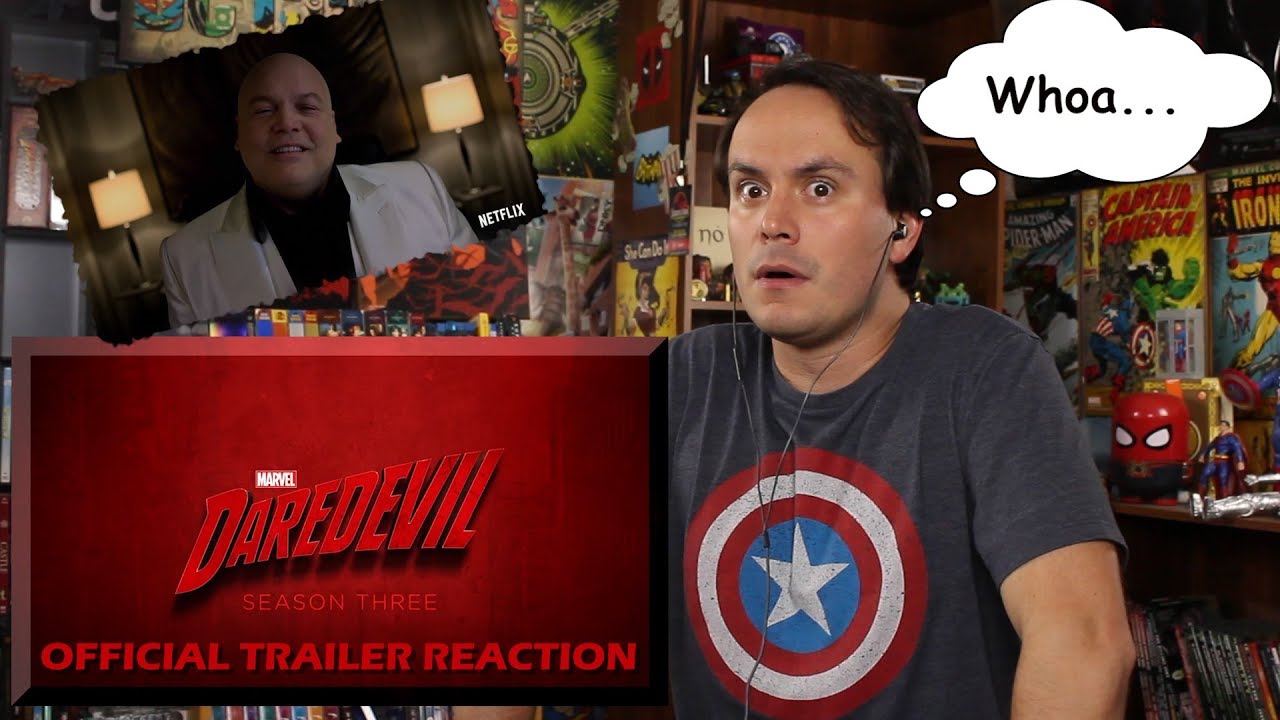 Marvel’s Daredevil: Season 3 Netflix - Official Trailer REACTION