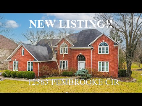 12563 PEMBROOKE CIR, Carmel, IN home video tour