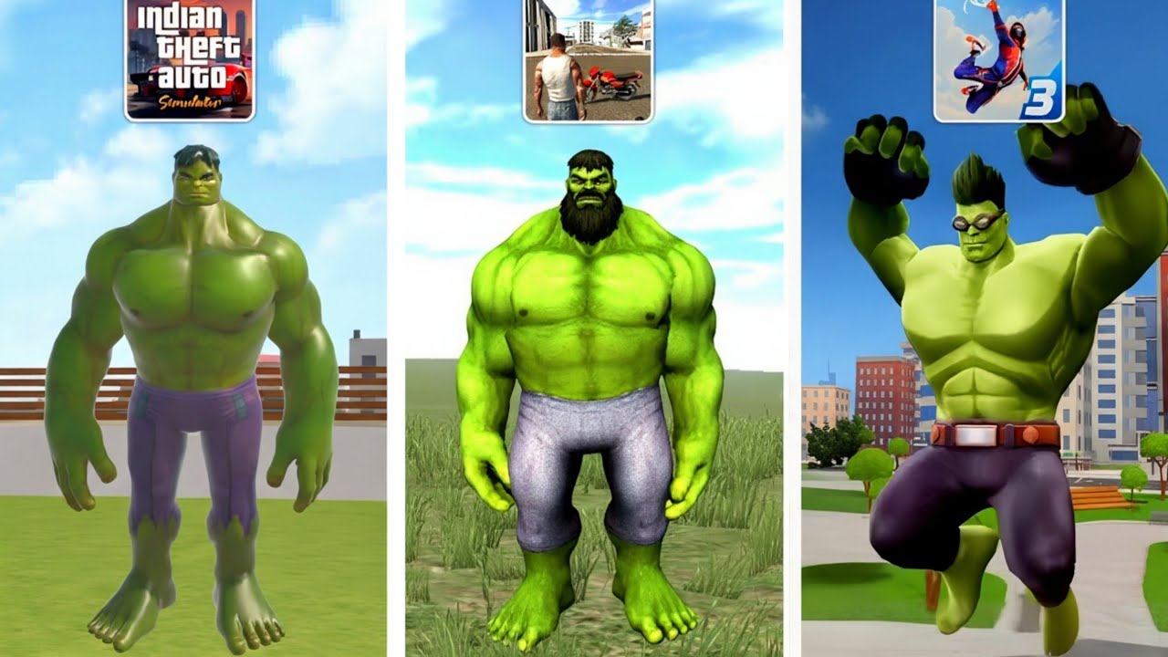 Hulk in Every Mobile Game 🔥🤯 | Which Hulk is Best - YouTube