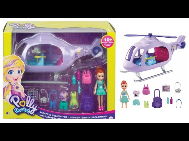 Balloon Kids - Polly Pocket Helicóptero de Aventura - com Acessórios -  Mattel Todo mundo sabe que o desenho da Polly é o queridinho das crianças,  e sabendo disso a Mattel trouxe