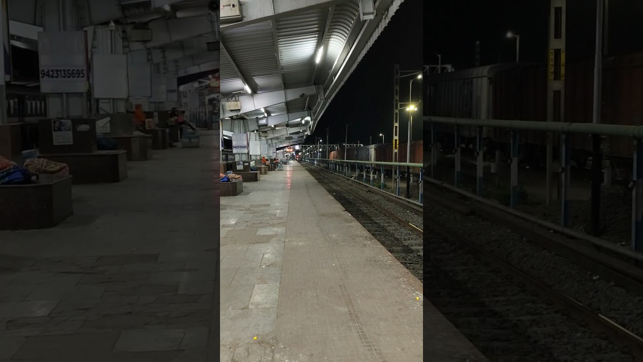 Purna Junction Railway Station Platform 3.