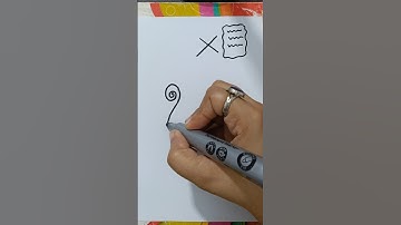 How To Draw Scroll Paper Step by Step #shorts #shortsfeed
