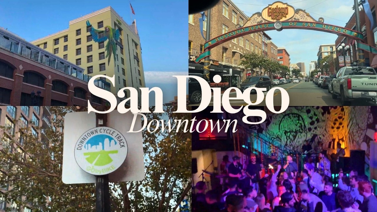 Downtown San Diego: O Coração Vibrante da Califórnia 🌴✨