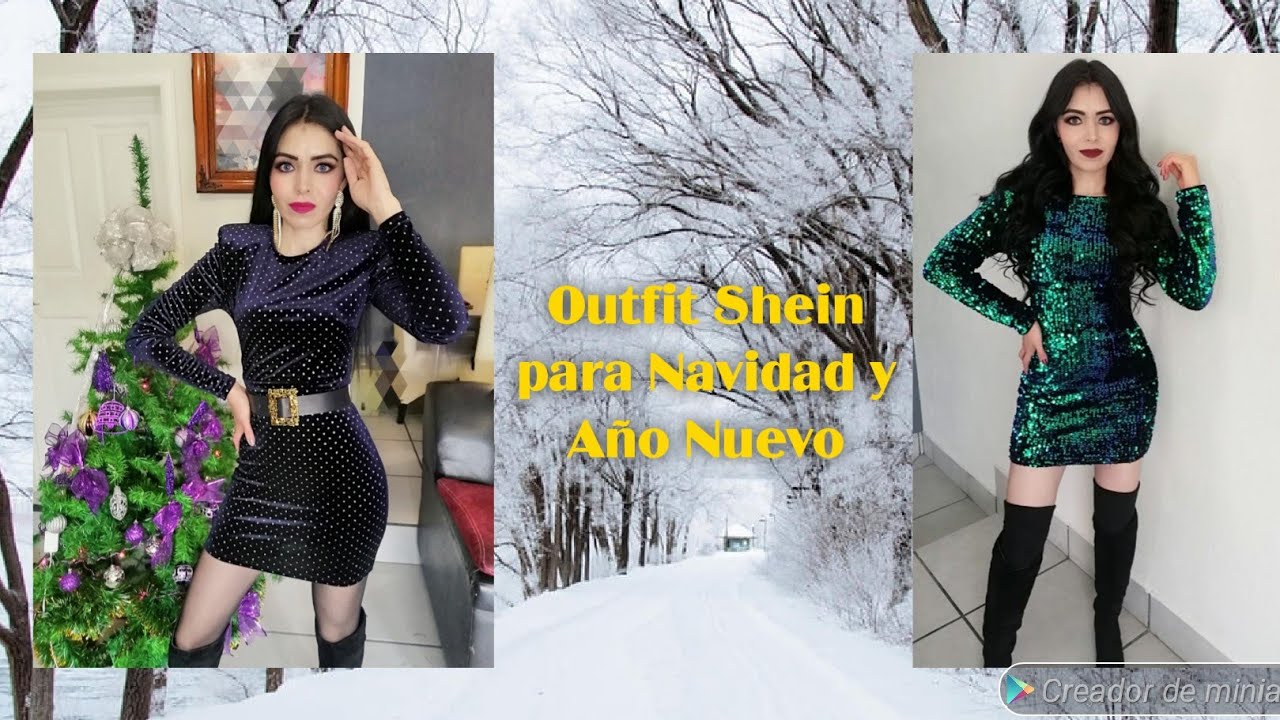 Outfit para Navidad y Año Nuevo de Shein - YouTube