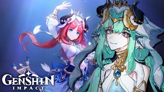 【GENSHIN IMPACT】 PULLING NILOU AND FINISHING ARCHON QUESTS! 【NIJISANJI EN | Finana Ryugu】