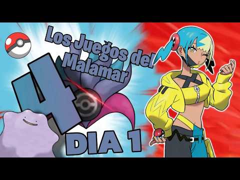 GILIPOLLAS QUE NO SABEN UNA MIERDA DE POKÉMON PARTICIPAN EN LOS JUEGOS DEL MALAMAR 4 | DIA 1 🔥🔥🔴