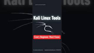 Kali Linux Tools Every Beginner Must Know #kalilinux #ethicalhacking #axximuminfosolutions