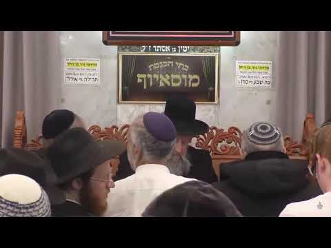 הרב בן ציון מוצפי • פרשת ויקהל אדר תשפ"ה