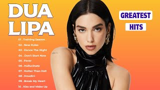 DuaLipa Greatest Hits Full Album 2022   DuaLipa Best Songs Playlist 2024