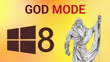God Mode in Windows 8