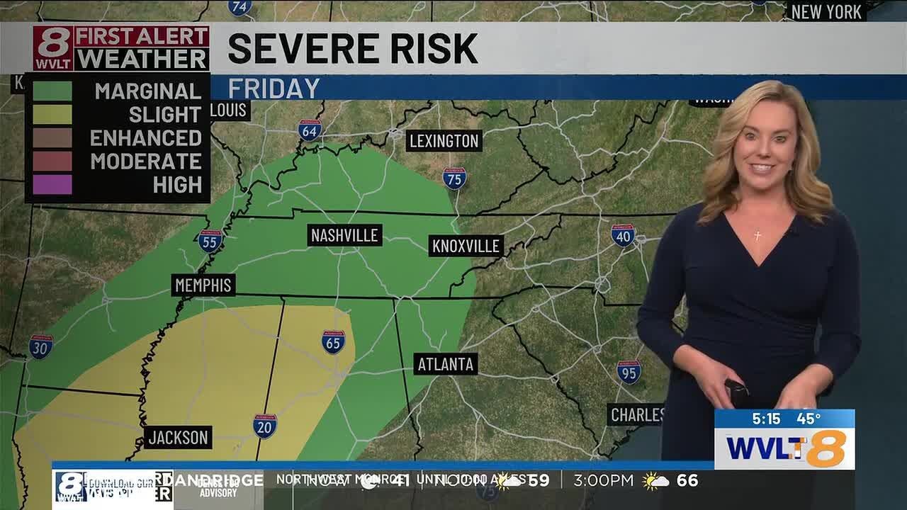 Tracking Friday impacts bringing heavy rain and windy conditions - YouTube