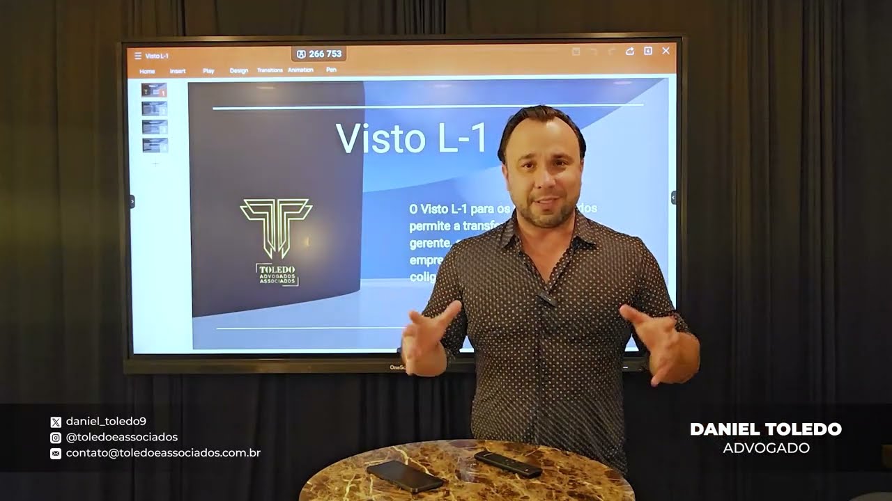 (Aula completa) Visto L1 - Visto americano para Executivos e Gerentes