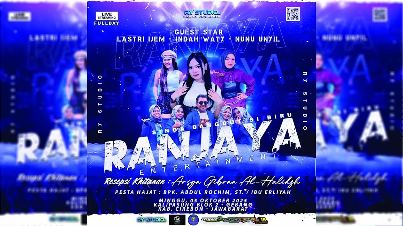 🔴LIVE SINGA DANGDUT RAN JAYA ENTERTAINMENT | KALIPASUNG BLOK 2 - CIREBON | 05 OKTOBER 2025 I FULLDAY