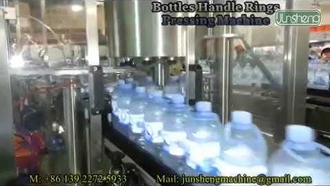 Bottles Handle Rings Pressing Machine Filling Machine