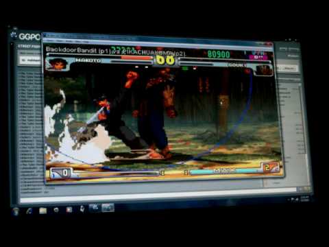GGPO STREET FIGHTER III 3S MATCHES JR RODRIGUEZ ( AKUMA ) VS BackdoorBandit ( MAKOTO ) GAME 2
