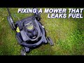 Where Did The Gasoline Go On This Yardmachines Mower?