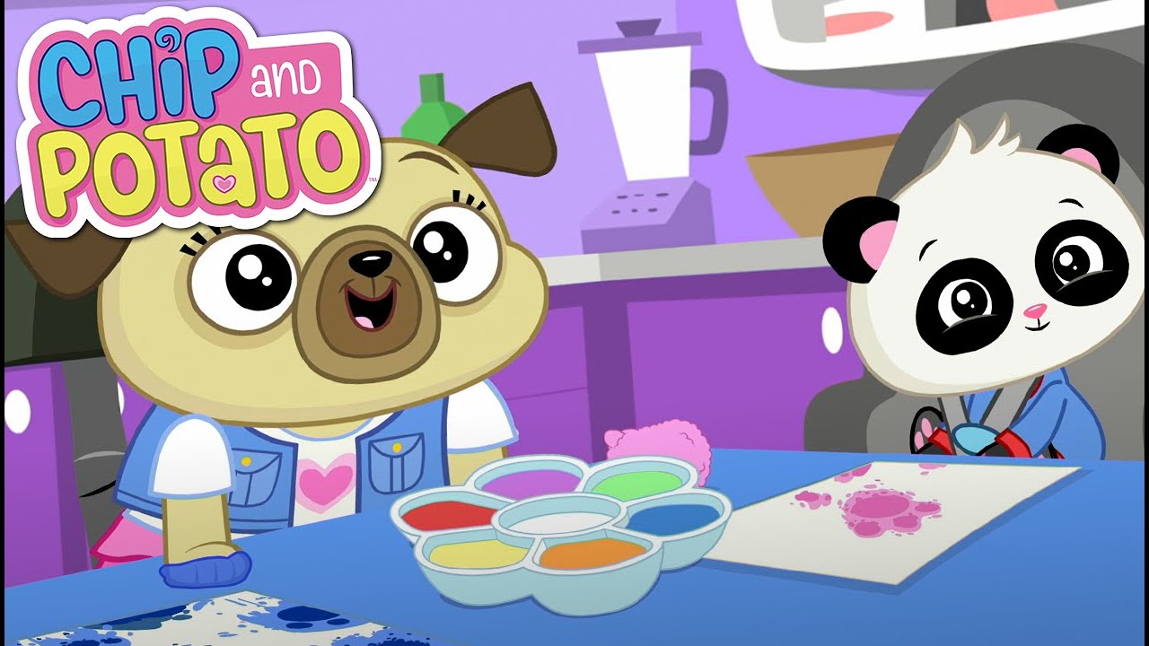 Chip and Potato | Artes e ofícios de Baby Bodi | Desenhos animados para ...