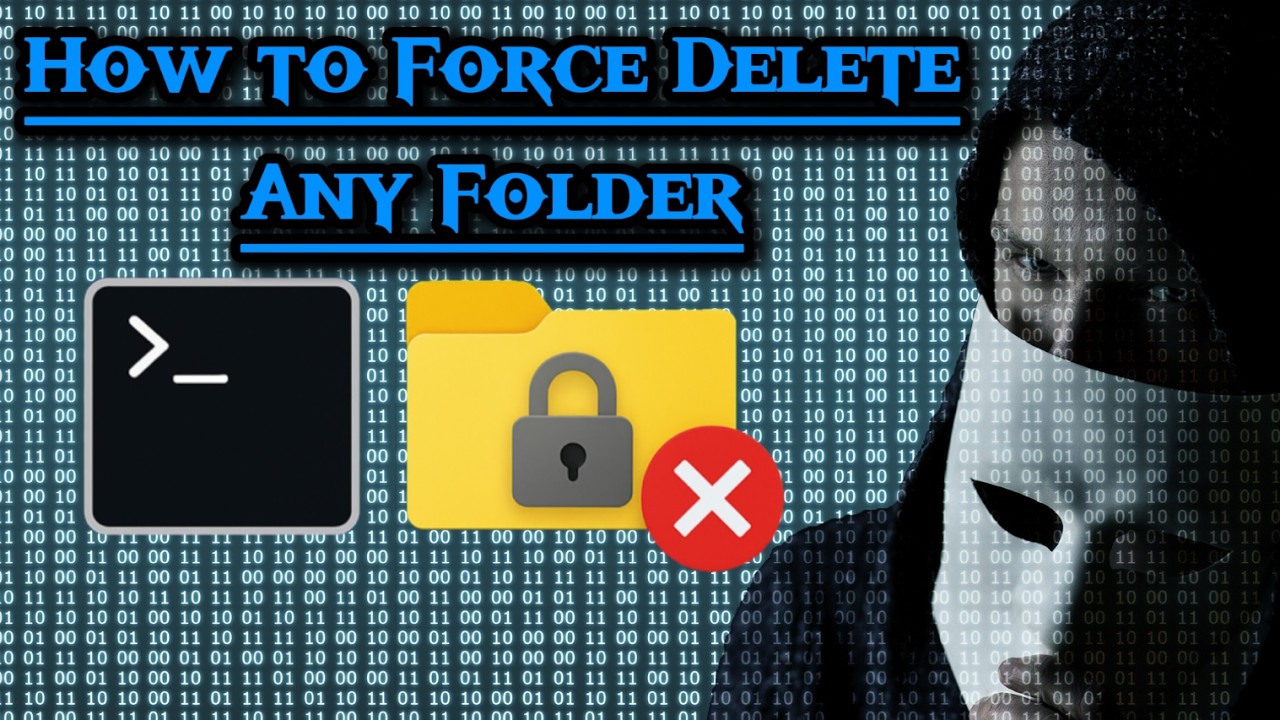 How to Force Delete A File Windows 10 - YouTube