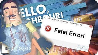 HELLO NEIGHBOR ÇÖKTÜ - FATAL ERROR