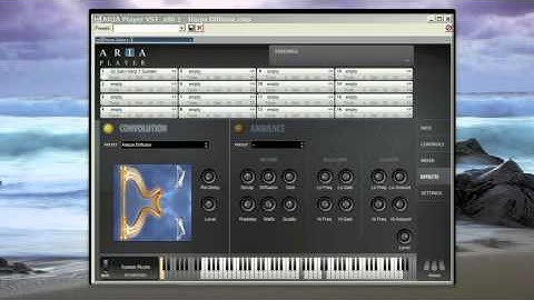 Garritan Harps virtual instrument - Diffusor Convolution