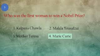 Can You Answer these Simple General Knowledge Questions?? |Trivia Quiz|Quiz Space
