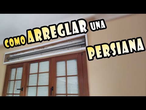 Como arreglar una persiana (errores más típicos)