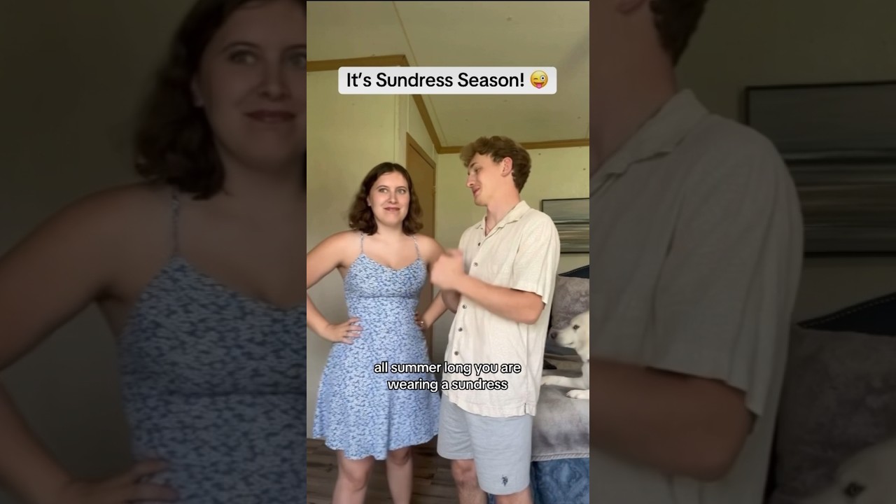 When it&rsquo;s sundress season 😍 #shorts