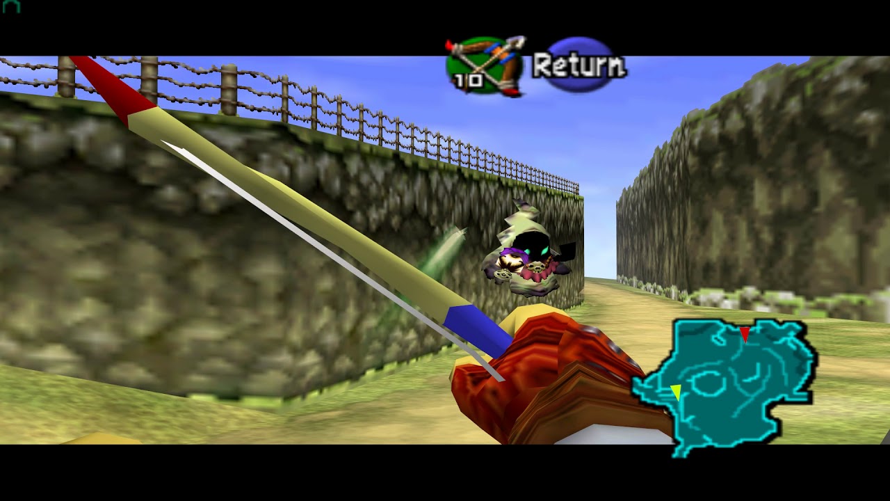 The Legend of Zelda Ocarina of Time Walkthrough Part 21 Hunting for the Large Poe's (N64