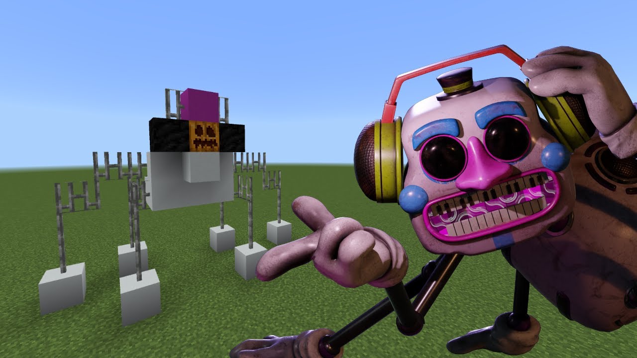 FNAF Security Breach MOD in Minecraft PE