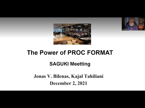 Video: Ano ang Proc format na SAS?