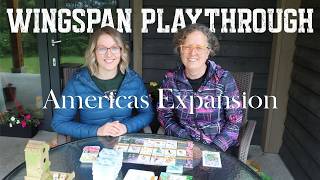 Full Playthrough of the NEW Wingspan Americas Expansion!