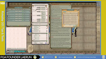 FGA Presents: Fantasy Grounds Unity Roll-play vs. Role-play and using the FGU VTT platform.