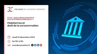 Plateformes et droit de la consommation