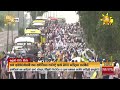 Thousands of farmers heading to the capital New Delhiagainst the proposed US–India trade agreement
