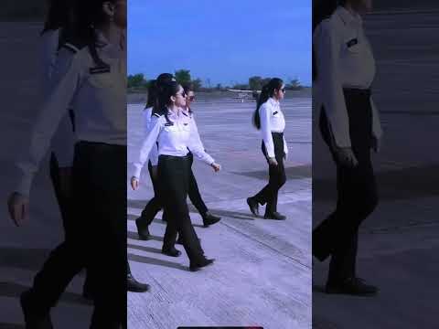 pilot girl status video ll #navy #pilot #motivational #music #ips
