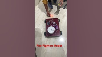 Fire Fighter robot #robot #youtubeshorts #science #trending #diy #car #robot #ai #std #firefighter