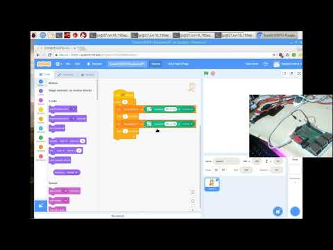 Scratch3 controlling Raspberry Pi GPIO pin