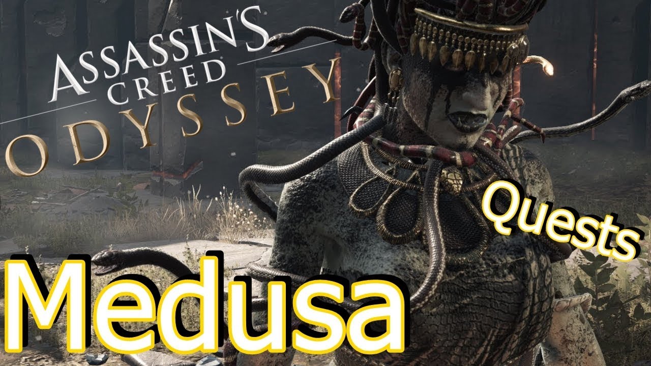 Assassin's Creed Odyssey Medusa Quest YouTube