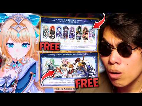 2 FREE 5 STARS, 6 YEAR ANINVERSARY REWARDS ARE INSANE | Genshin Impact 7.1 Special Program Reaction