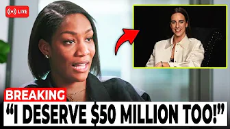 A'Ja Wilson THROWS TANTRUM After Caitlin Clark’s $50 Million Deal!