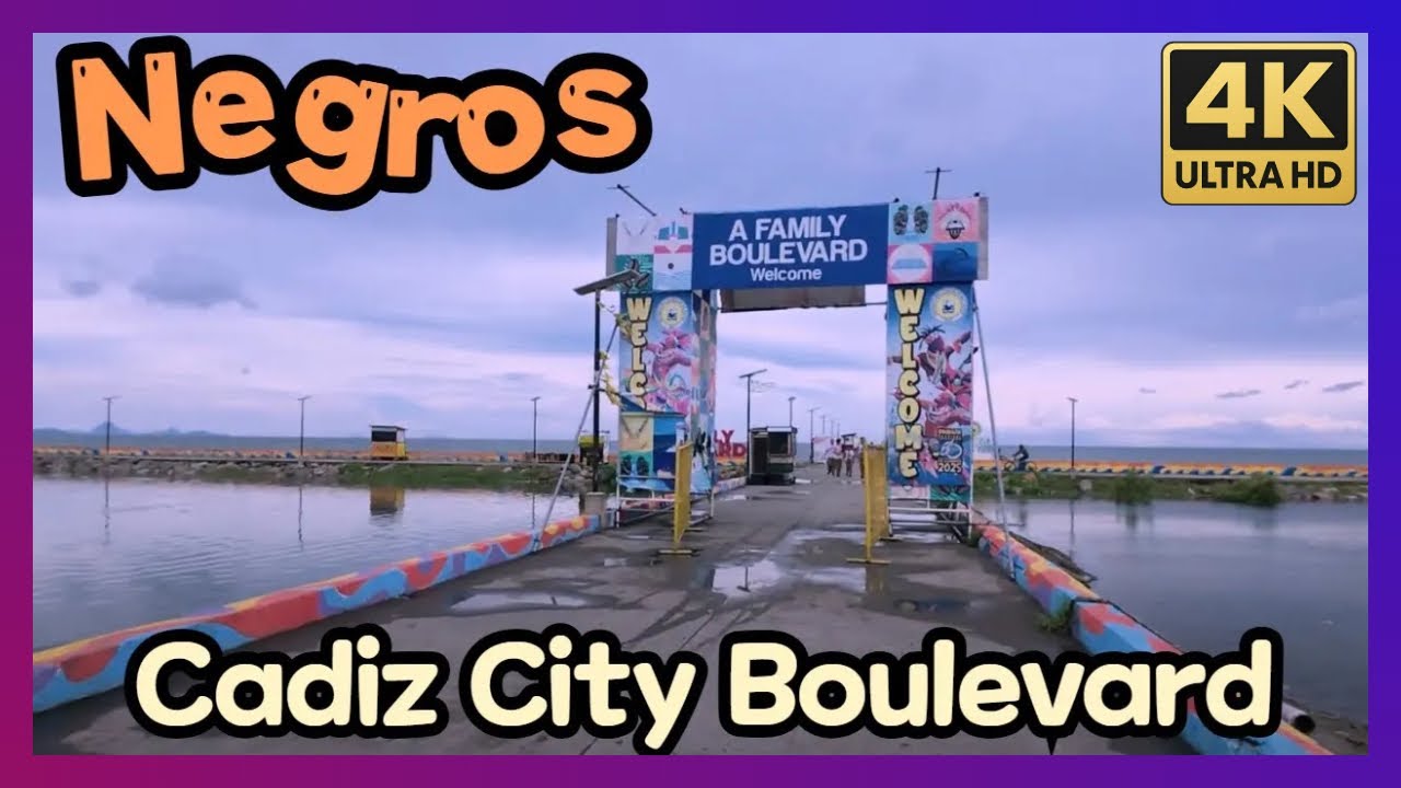 Cadiz City Boulevard – A Family Seaside Destination in Negros Occidental