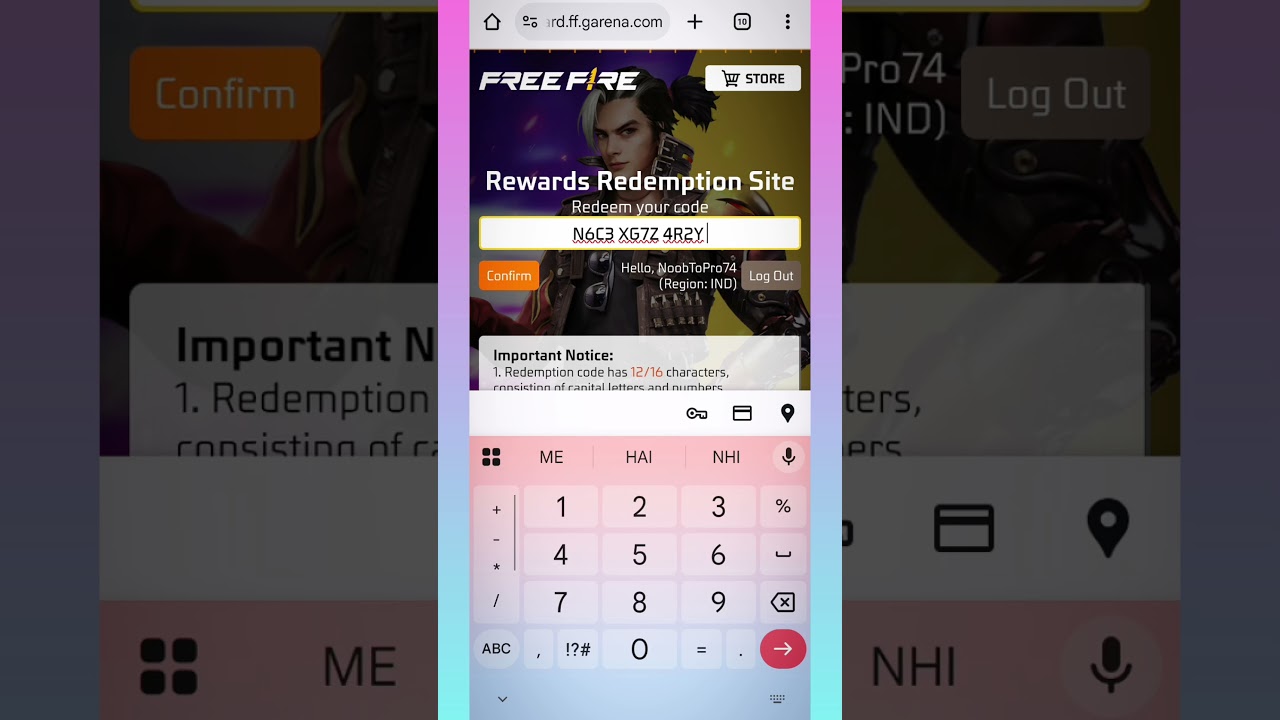 redeem code | free redeem code for today 