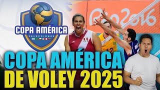TODO LO QUE DEBES SABER DE LA COPA AMÉRICA DE VOLEY 2025 MASCULINA Y FEMENINA: FÍXTURE Y HORARIOS