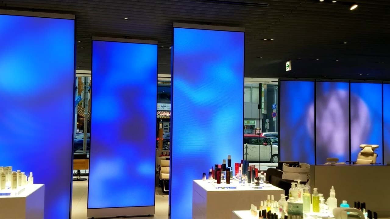 Takara Belmont Showroom, Osaka, Japan Color Luminous Textile